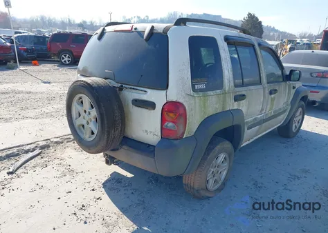 2004 Jeep Liberty Sport from USA, damaged, VIN 1J4GL48K24W144391